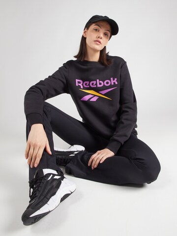 ReebokSportska sweater majica - crna boja