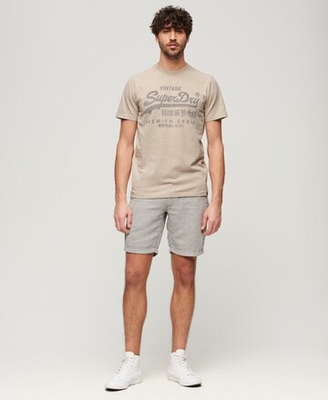 T-Shirt Superdry en beige