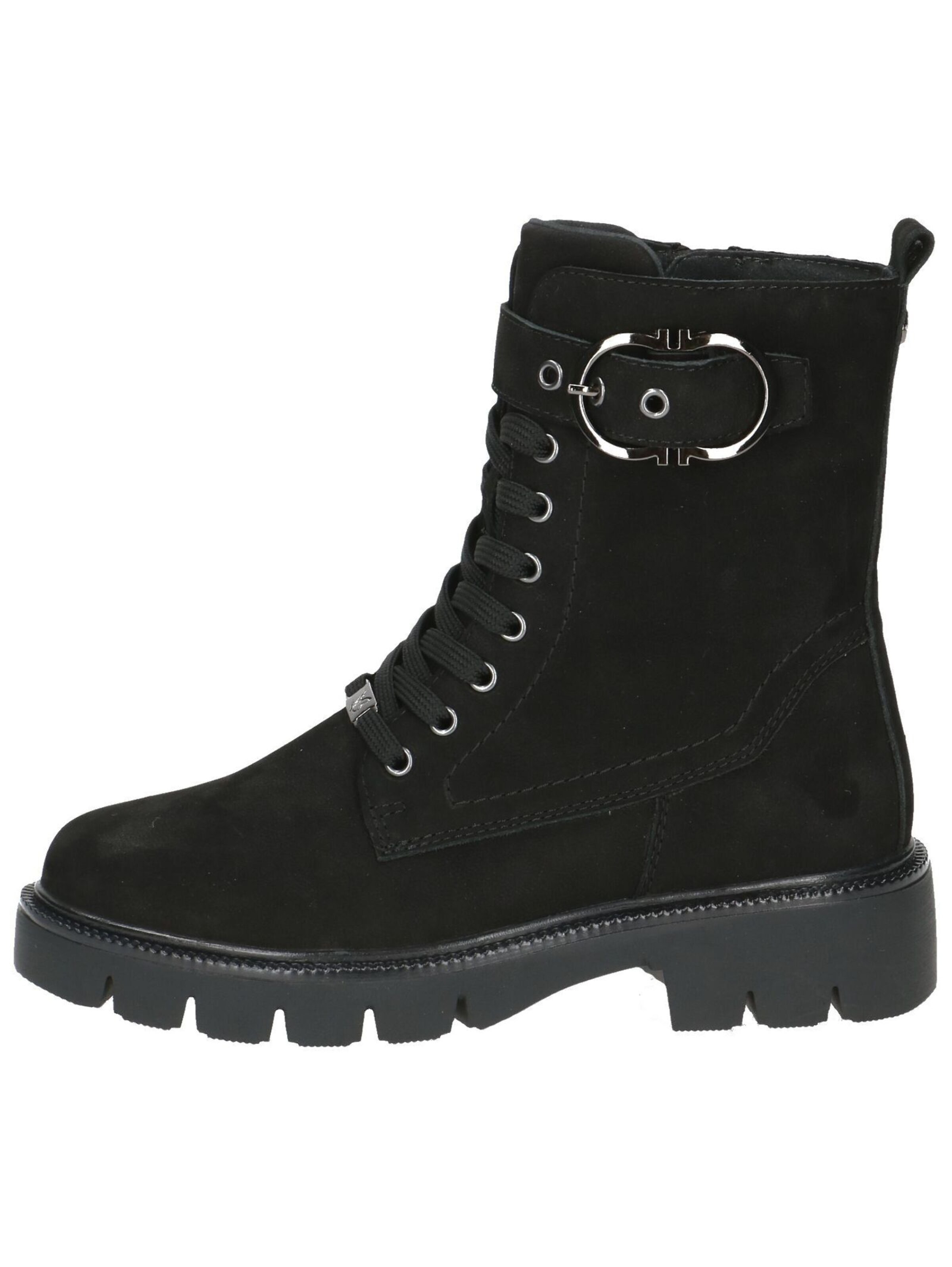 CAPRICE Schnürstiefelette in Schwarz