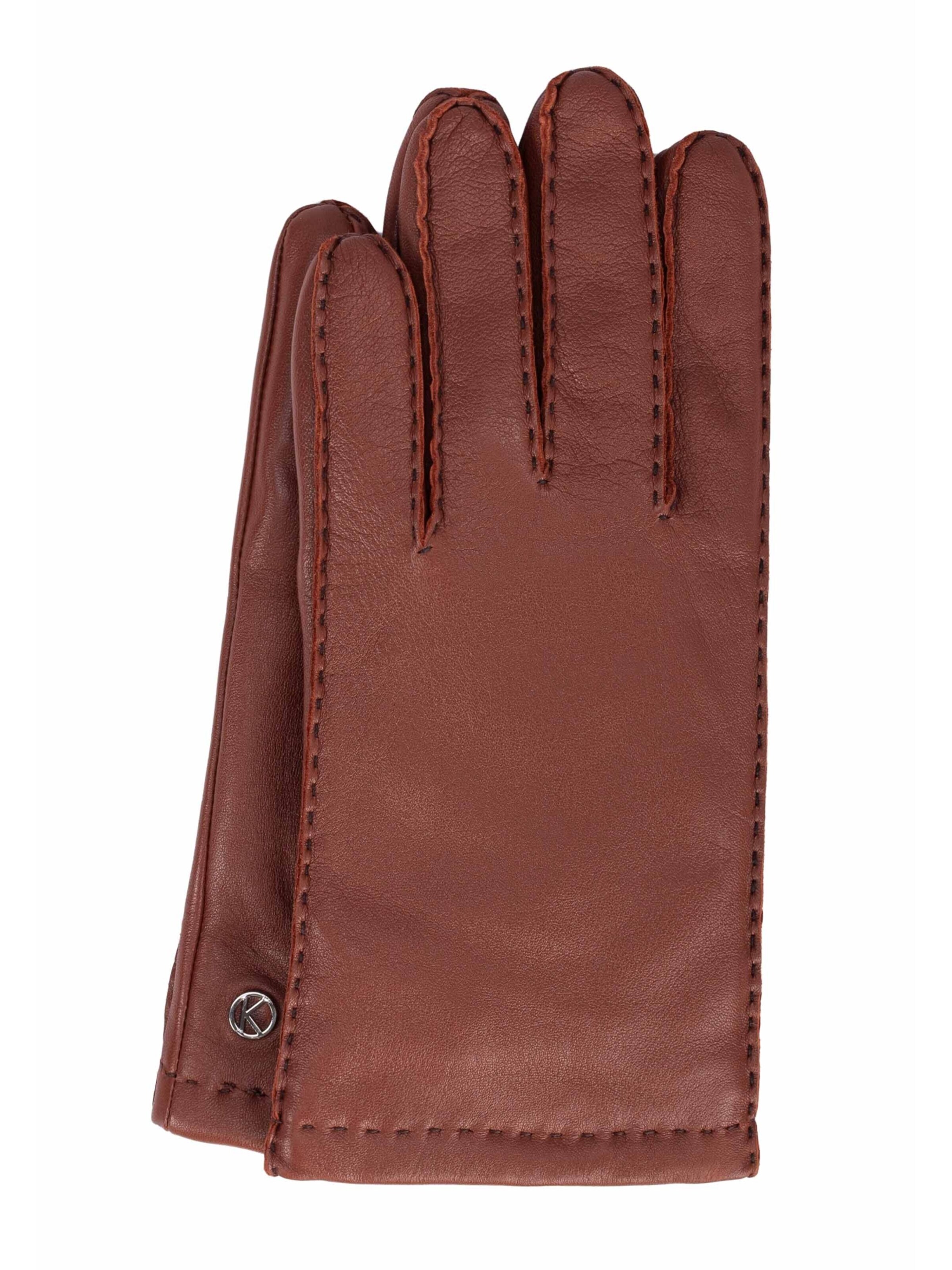 KESSLER Fingerhandschuhe‌‌ in Braun: Vorderseite