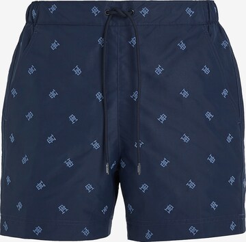 Tommy Hilfiger Underwear Board Shorts in Blue: front