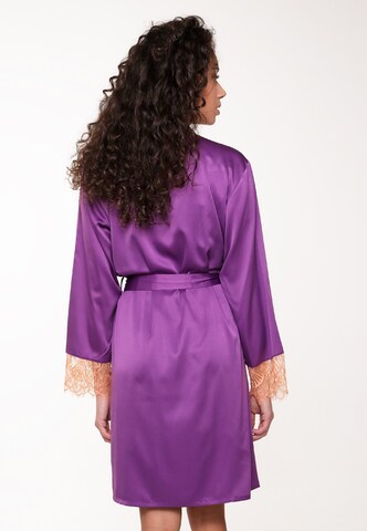 Peignoir court LingaDore en violet