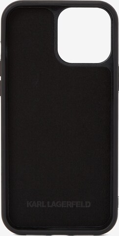 Karl Lagerfeld - Funda para smartphone 'Ikonik 2.0  iPhone 13 Pro Max' en negro