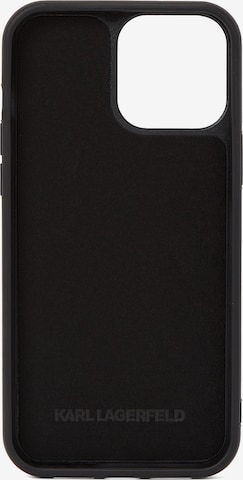 Protection pour smartphone 'Ikonik 2.0  iPhone 13 Pro Max' Karl Lagerfeld en noir