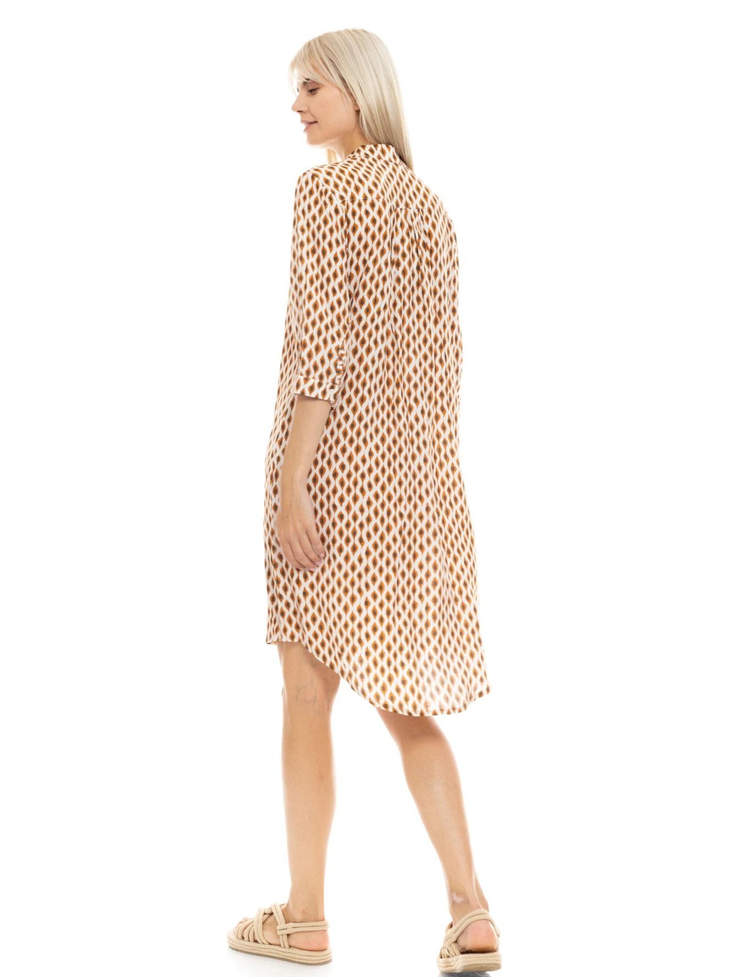Pink Label Καλοκαιρινό φόρεμα 'BEACHWEAR SAFARI' σε μπεζ
