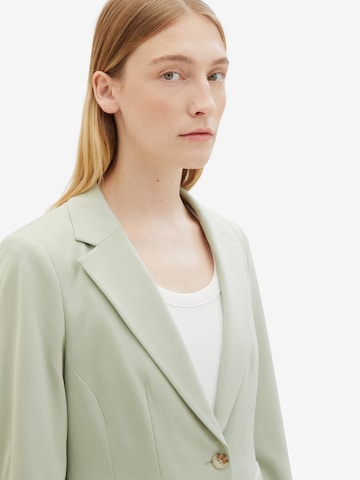 TOM TAILOR - Blazer 'Classic' em verde