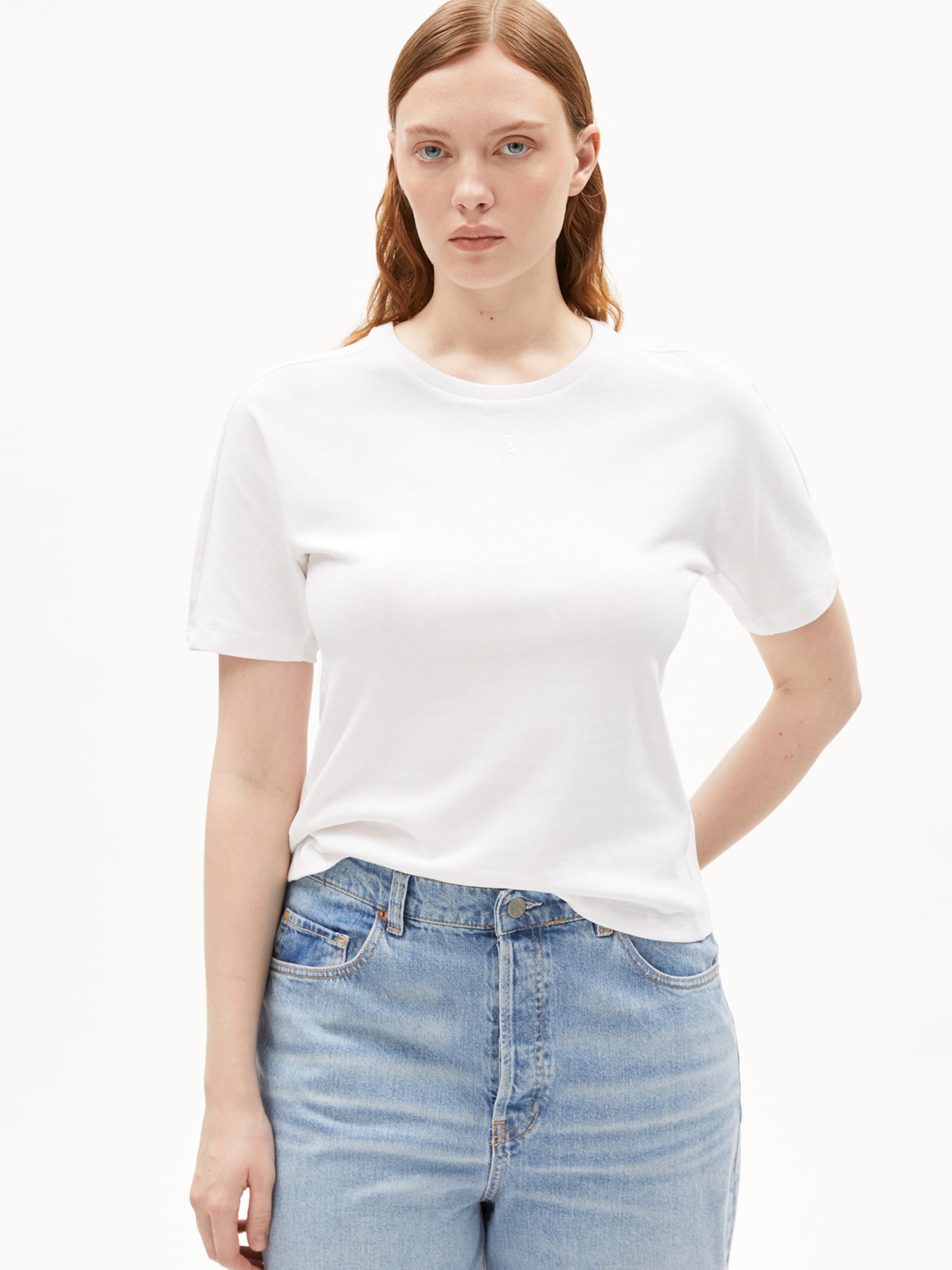 ARMEDANGELS Shirt in White: front