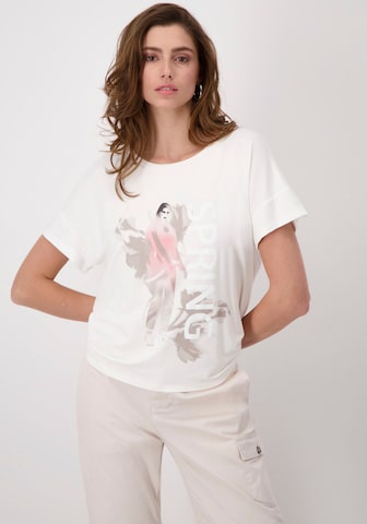 monari - Camiseta en blanco: frente