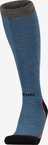 UphillSport Athletic Socks 'OUNA' in Blue: front