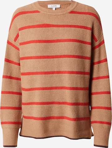 b.young Sweater 'MILO' in Brown: front