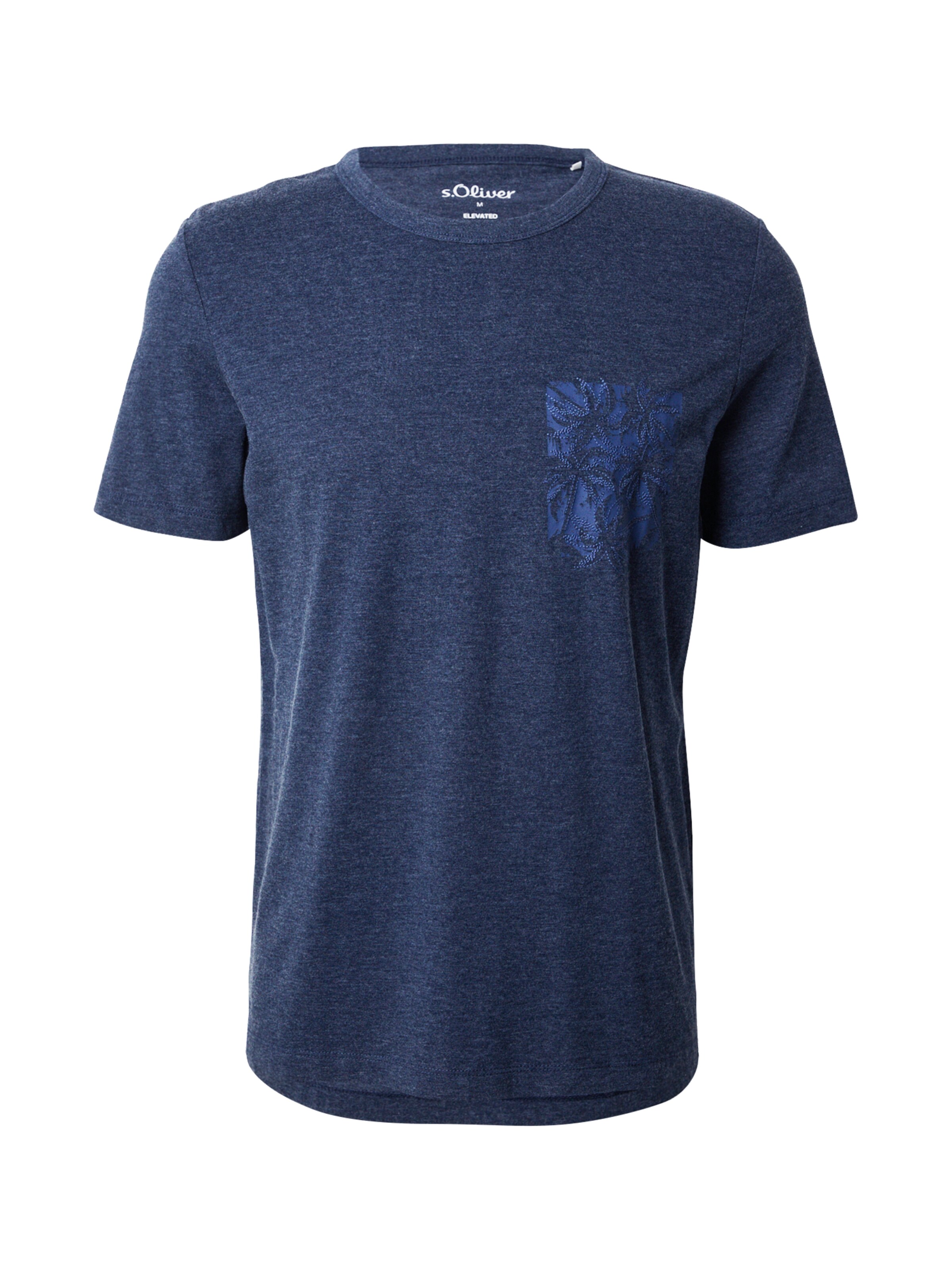 s.Oliver Tričko – modrá: přední strana