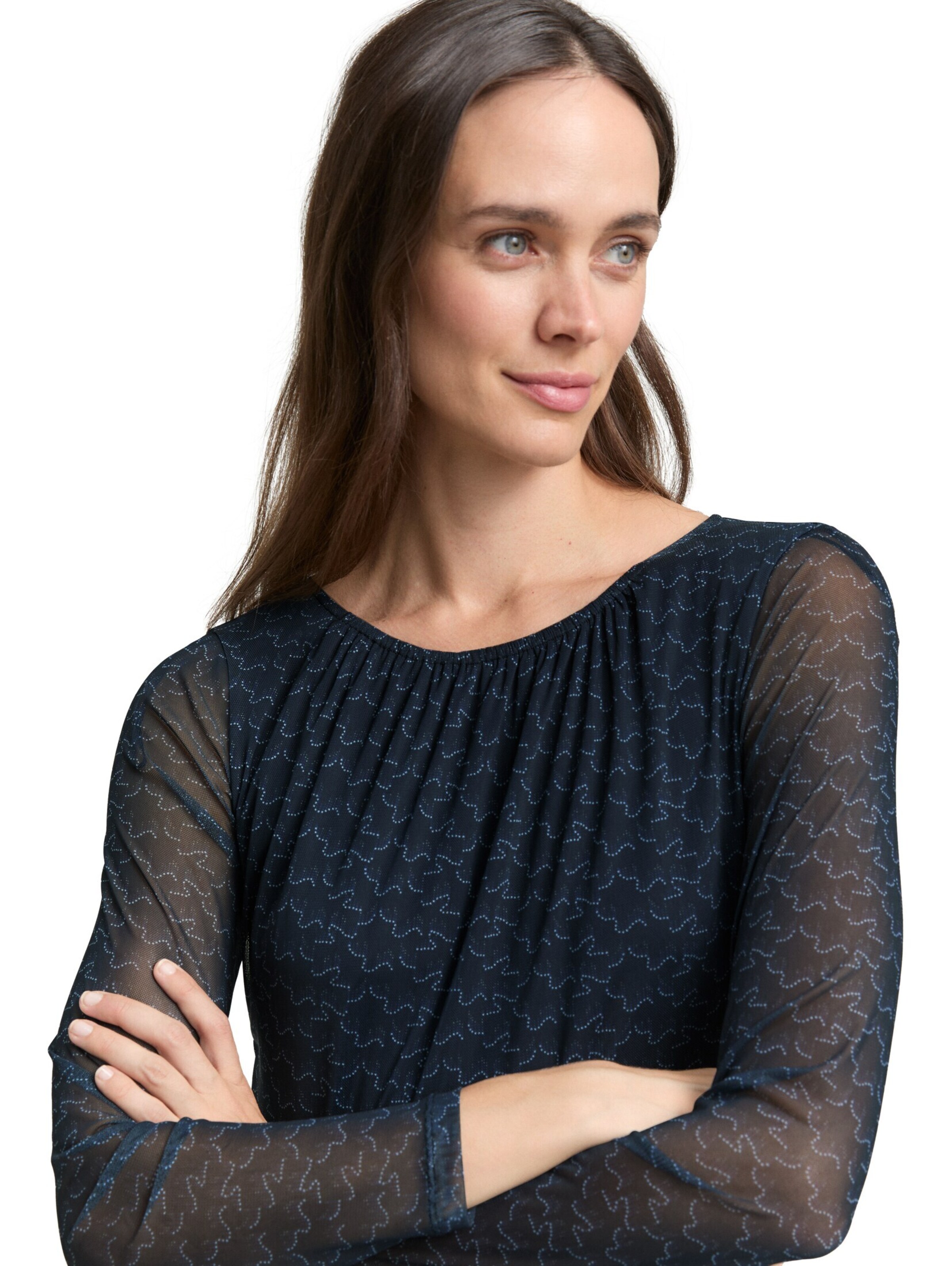 TOM TAILOR Jurk in Blauw