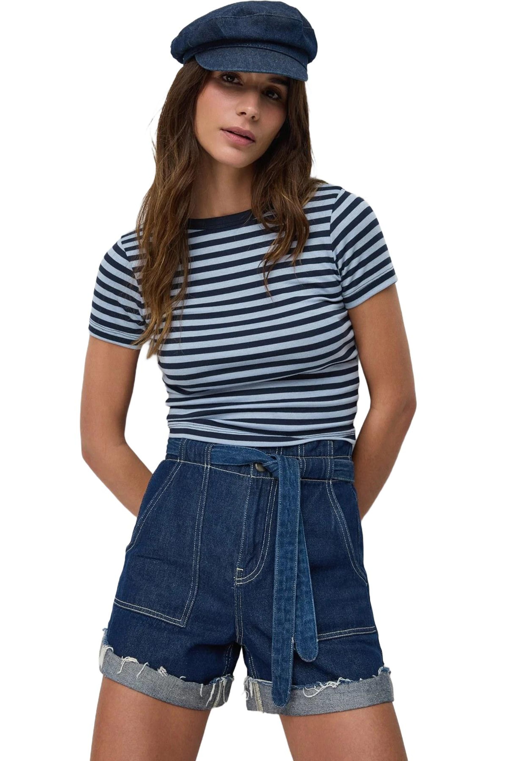 No Matter What Shirt in Blue: front