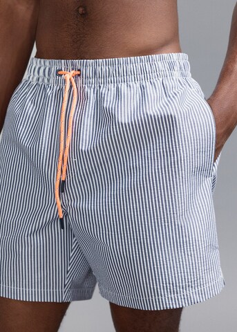 MANGO TEEN Board Shorts 'Eclipse' in Blue