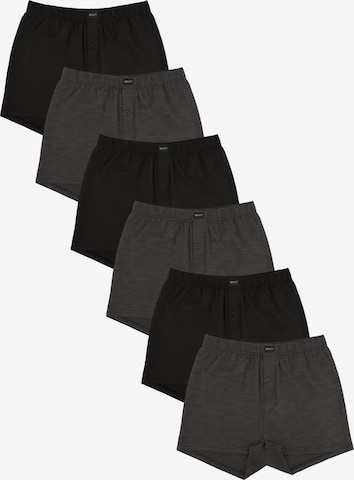 Gomati Boxer shorts 'Jersey Line' in Grey: front