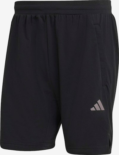 Sportinės kelnės iš ADIDAS PERFORMANCE, spalva – sidabro pilka / juoda, Prekių apžvalga