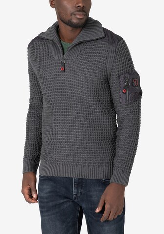 TIMEZONE Sweater in Grey