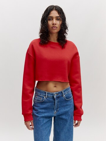 EDITED Sweatshirt 'Maxie' in Red: front