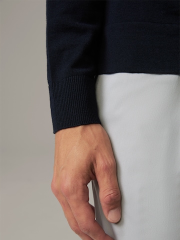 Pull-over 'Marek' STRELLSON en bleu