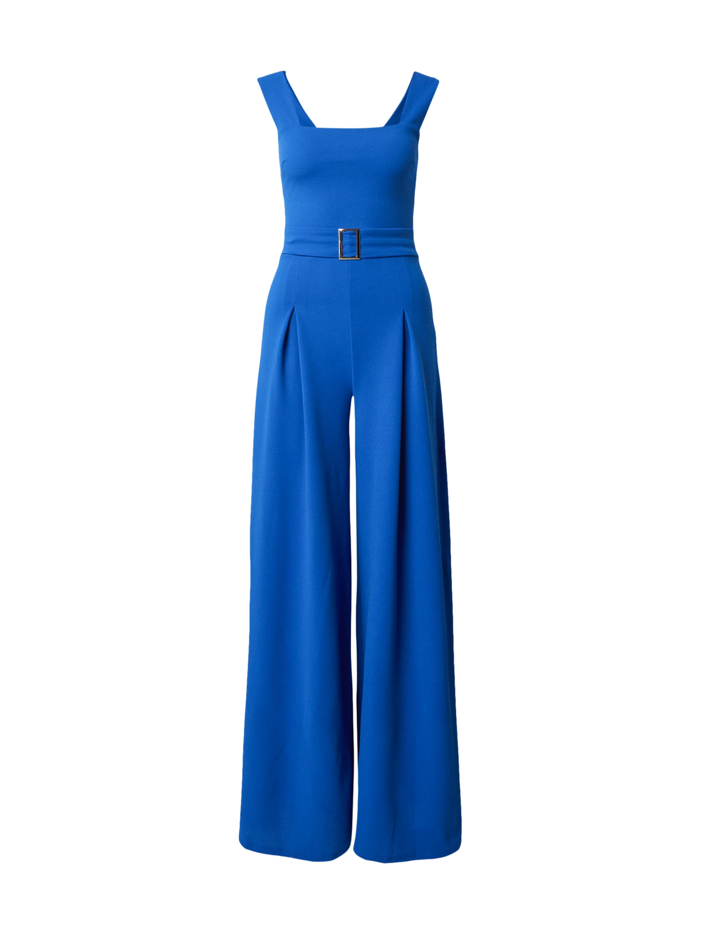 WAL G. Jumpsuit 'ASH' in Blauw: voorkant