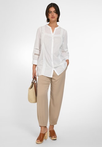 Emilia Lay Blouse in White