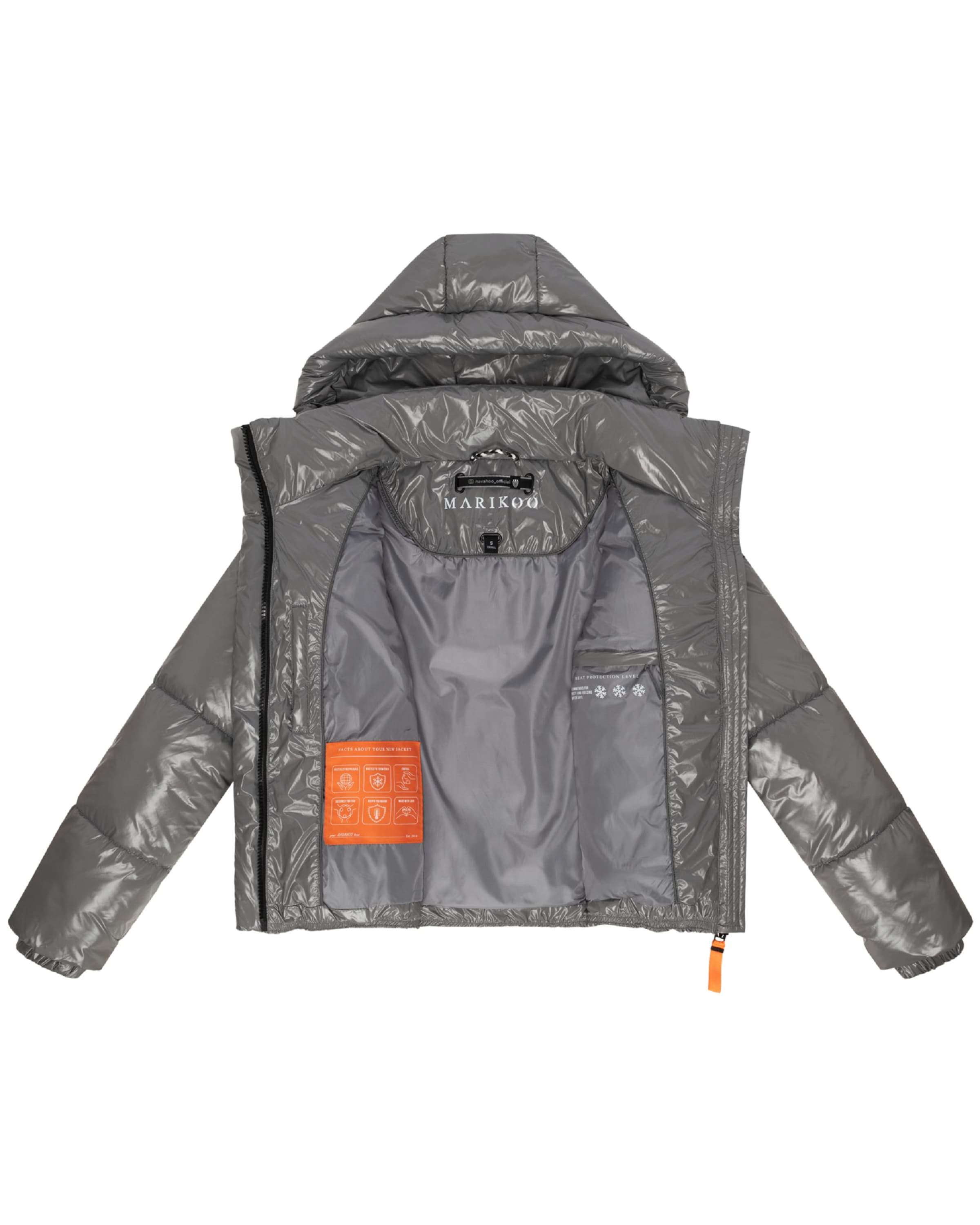 Veste d’hiver 'Skyraa 16' MARIKOO en gris