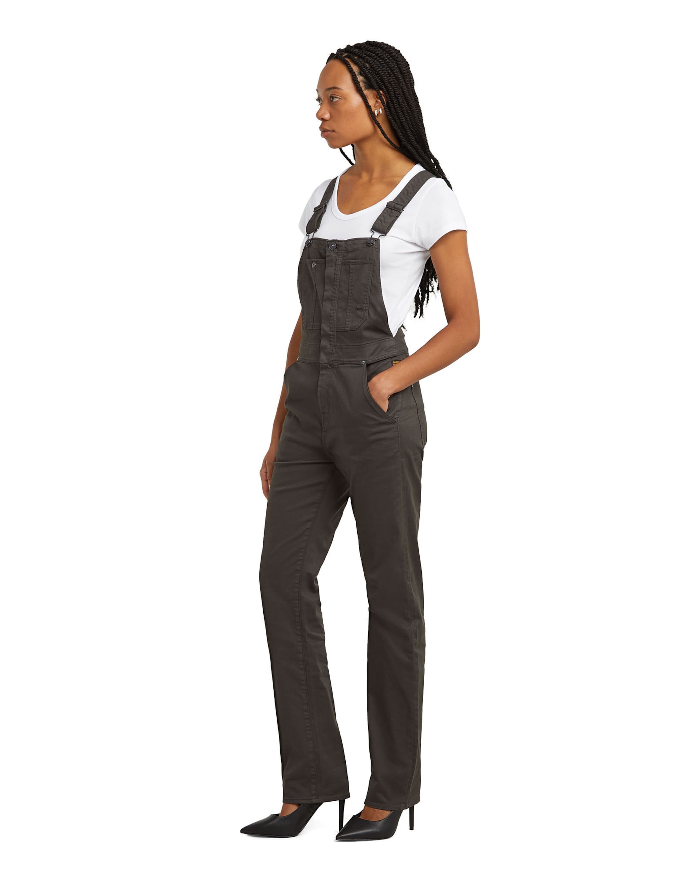 G-STAR Jumpsuit 'Dungaree' in Brown