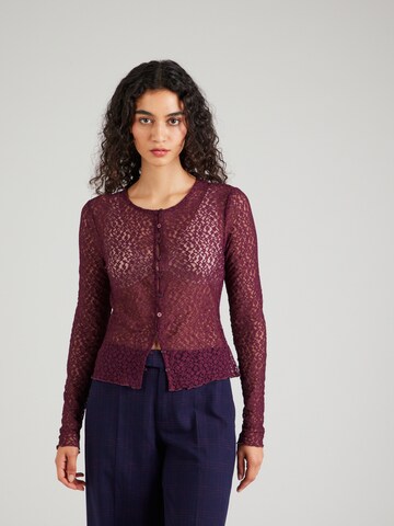 Giacchetta 'Valentina' di Daahls by Emma Roberts exclusively for ABOUT YOU in rosso: frontale