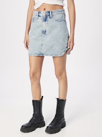 Calvin Klein Jeans Skirt in Blue: front