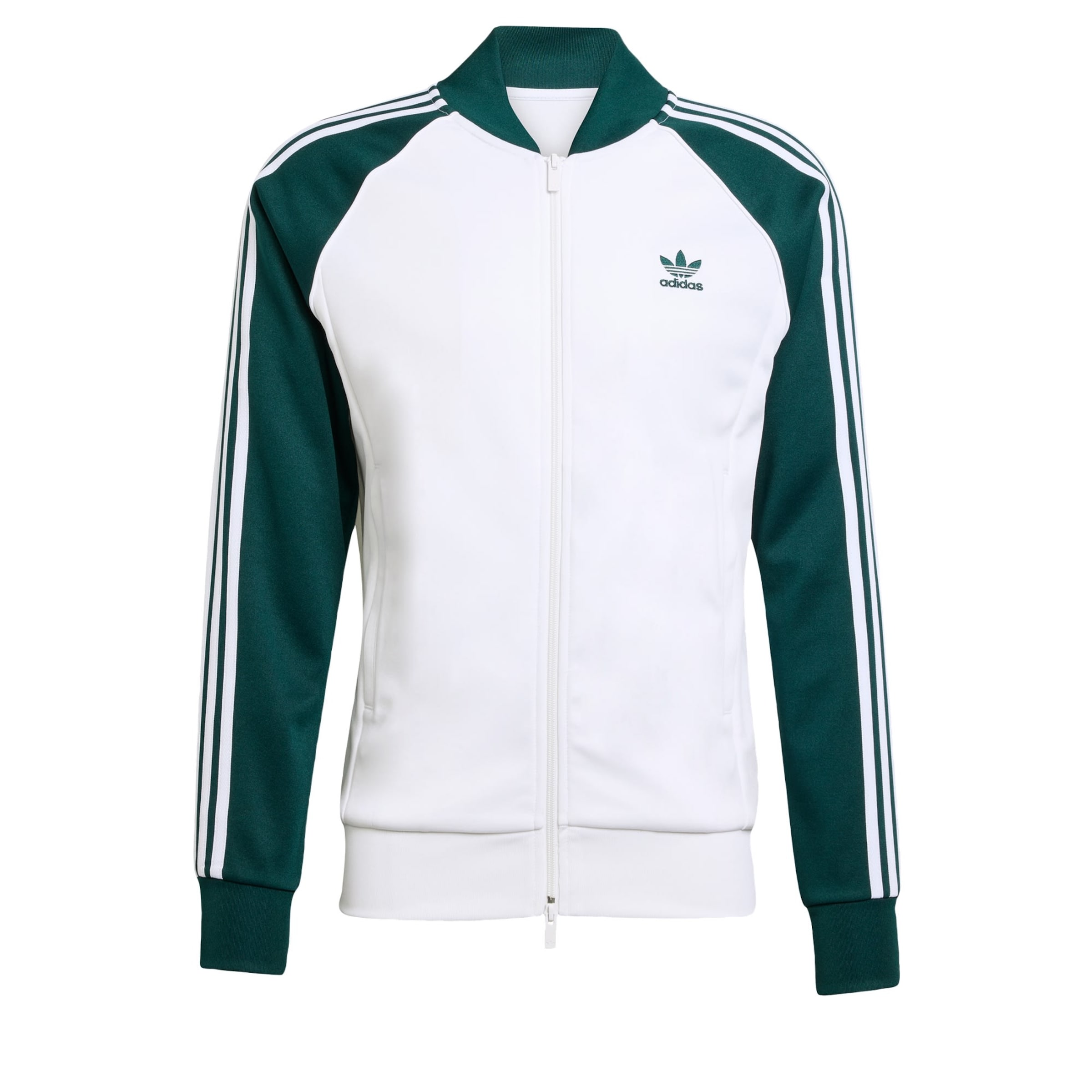 ADIDAS ORIGINALS Sweatvest 'Adicolor Classics Sst' in Wit: voorkant