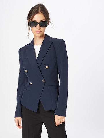 River Island Blazer in Blue: front