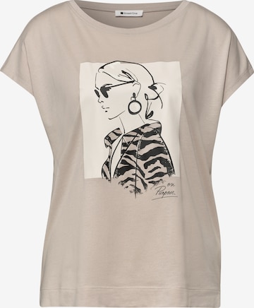 STREET ONE Shirt in Beige: front