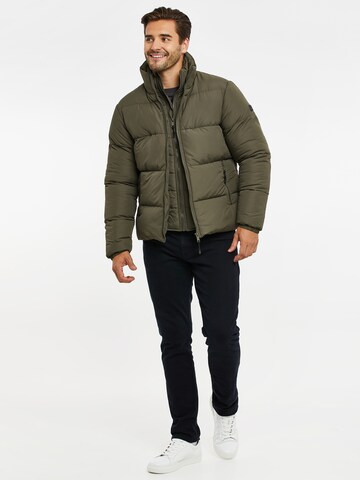 Threadbare Winter Jacket 'Sapporo' in Green