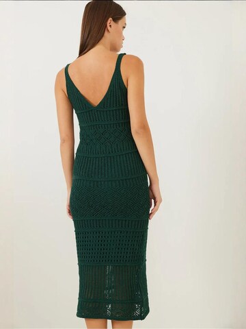 Bianco Lucci Strickkleid in Grün