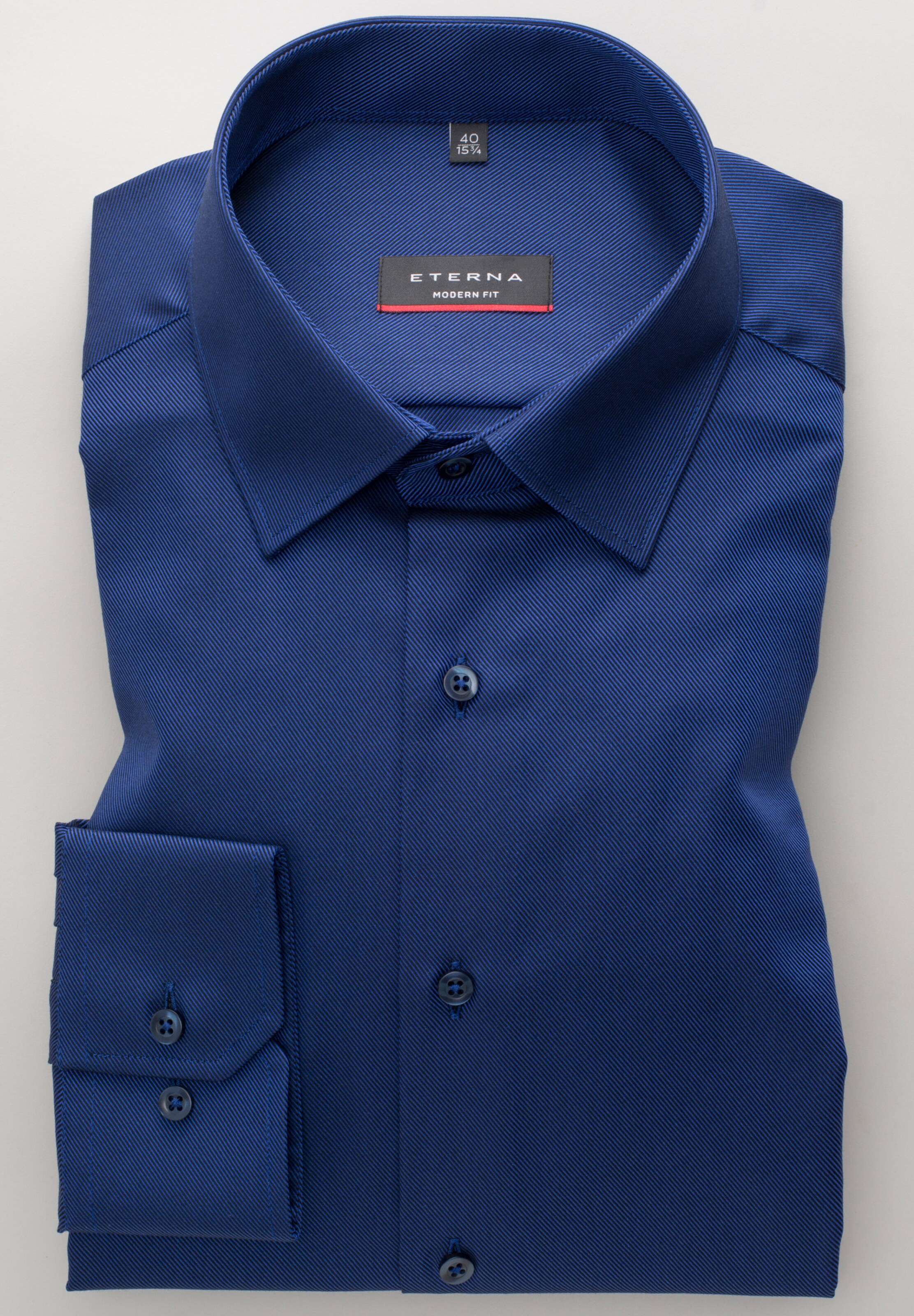 Männer Hemden ETERNA Businesshemd in Blau - MF29685