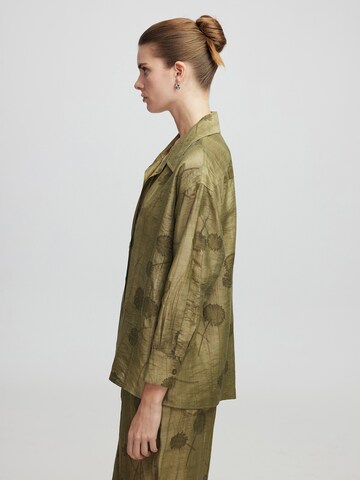 Ipekyol Blouse 'Jacquard' in Groen
