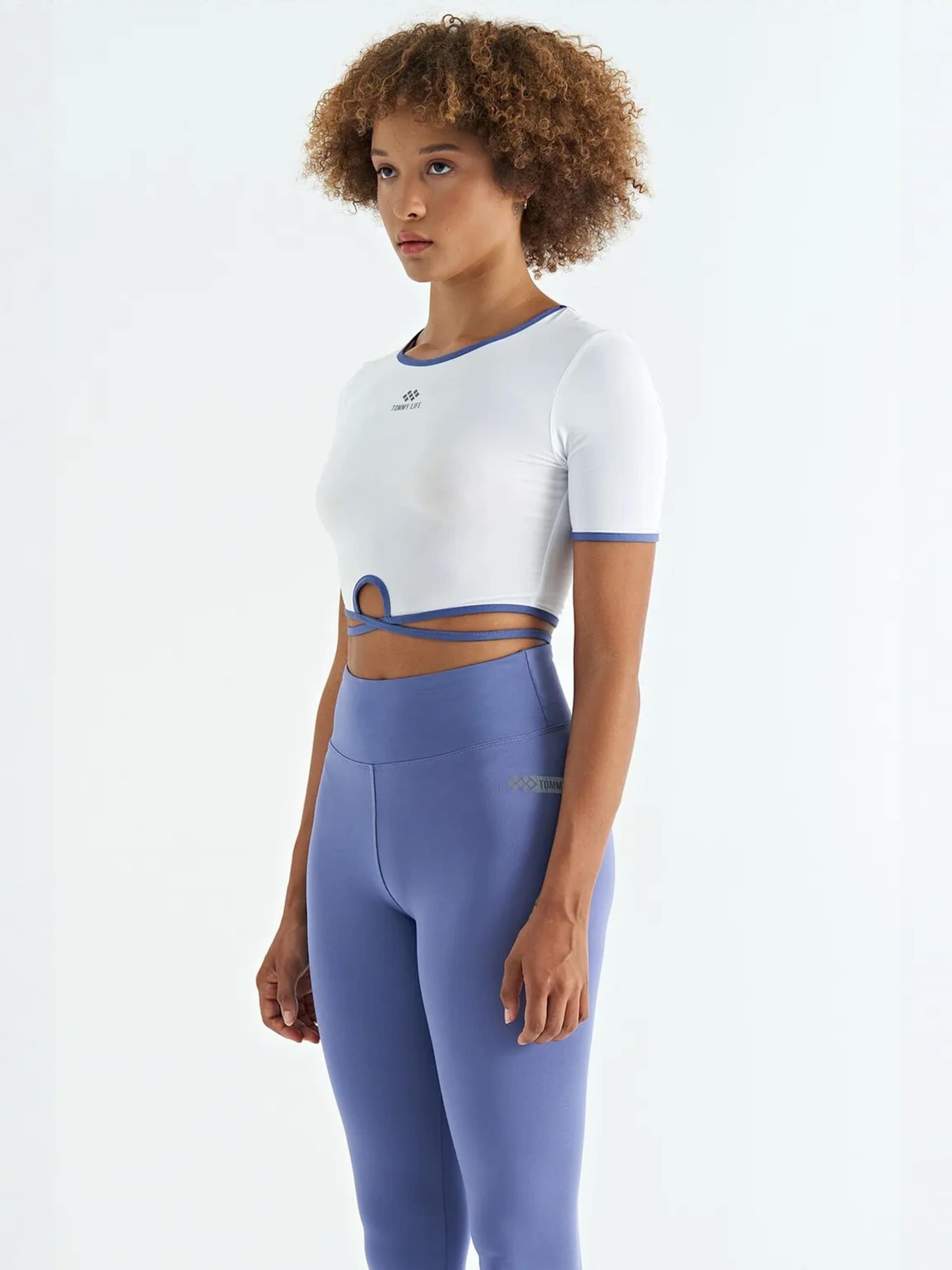 T-shirt fonctionnel Tommy Life en blanc