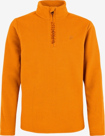 PROTEST Athletic Sweatshirt 'Reperfecty JR' in Yellow: front