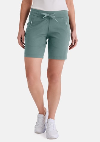 Regular Pantalon de sport 'Lina' STOOKER WOMEN en vert : devant