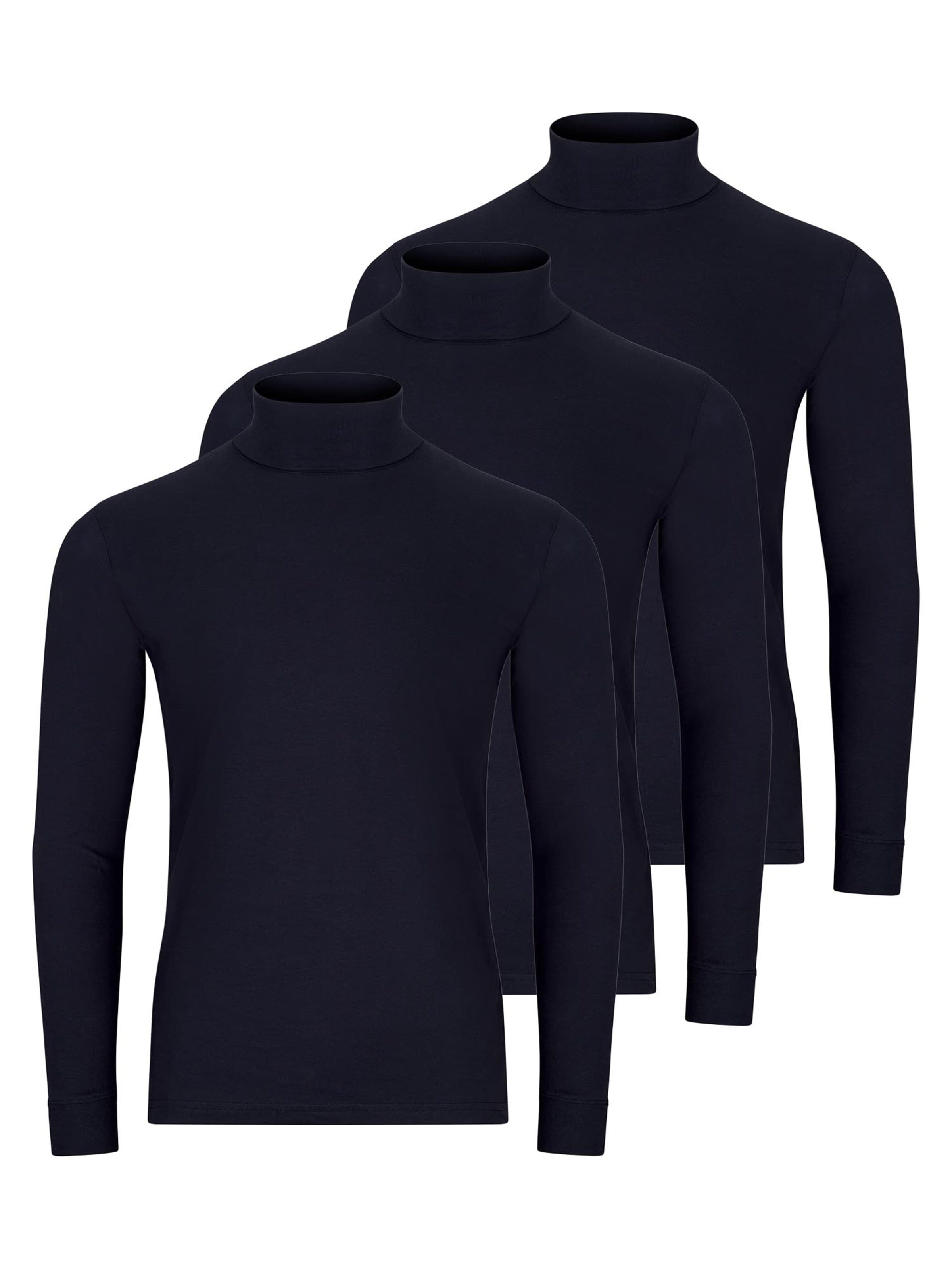 Ragman Shirt 'Basic' in Blue: front
