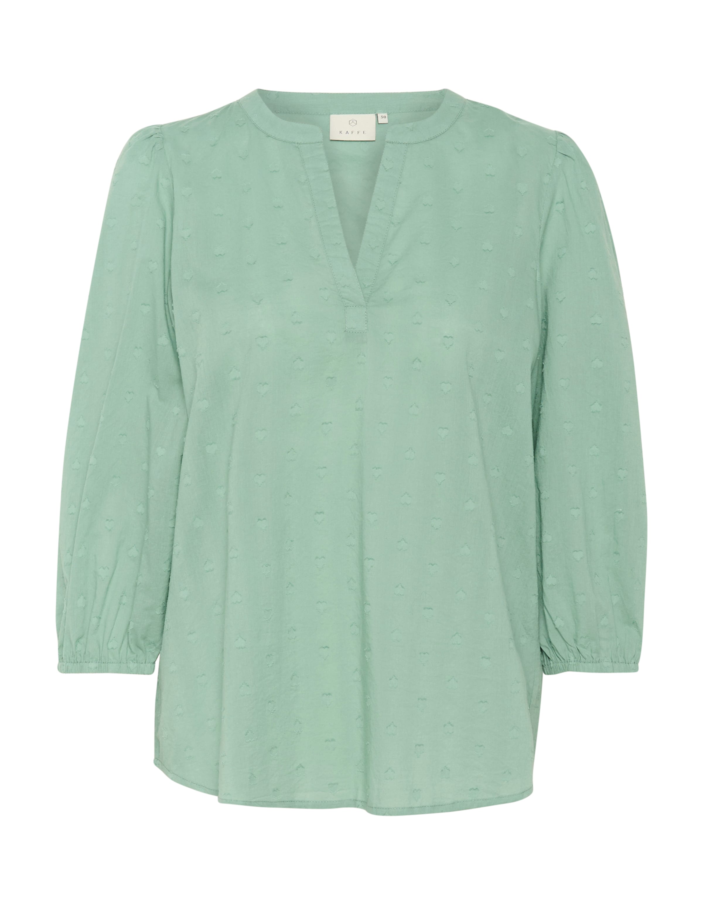 Kaffe Blouse 'KA Jollia' in Groen: voorkant