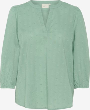 Kaffe - Blusa 'KA Jollia' en verde: frente