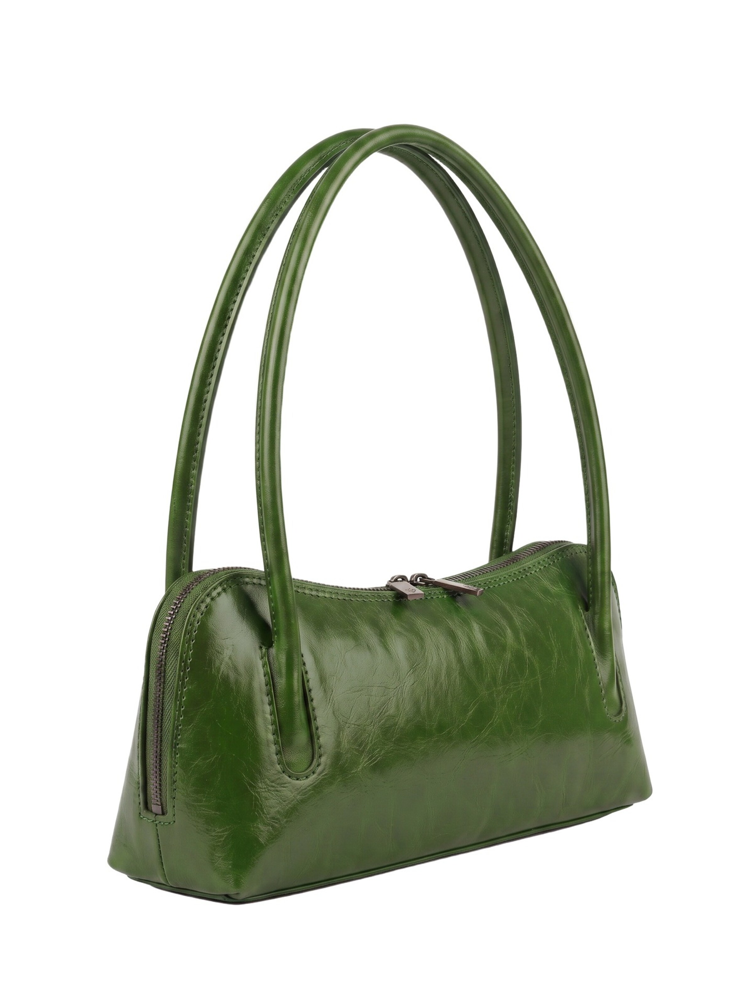 Borsa a spalla 'Borsa a Spalla Donna Pelle Vacchetta I Fratelli - Zip' di I Fratelli in verde