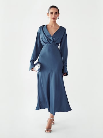 Willa Dress 'Glades' in Blue: front