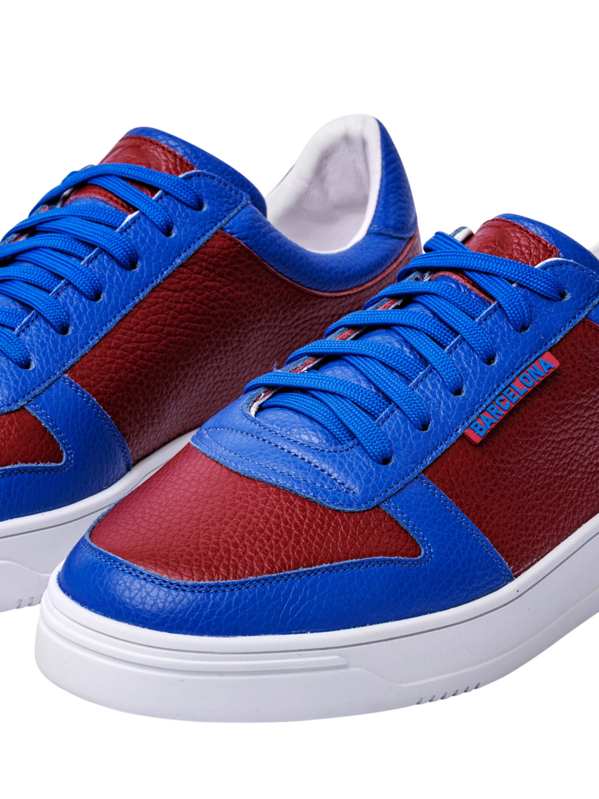 Club Shoes Relics Matalavartiset tennarit 'Barcelona Premium' värissä punainen