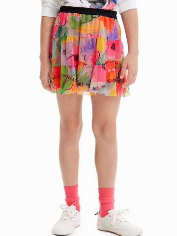 Jupe Desigual en rose : devant