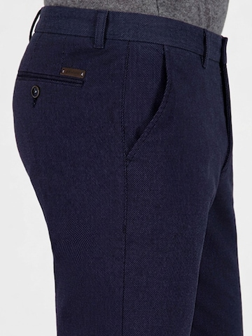 Gardeur Regular Chino trousers 'Bono' in Blue