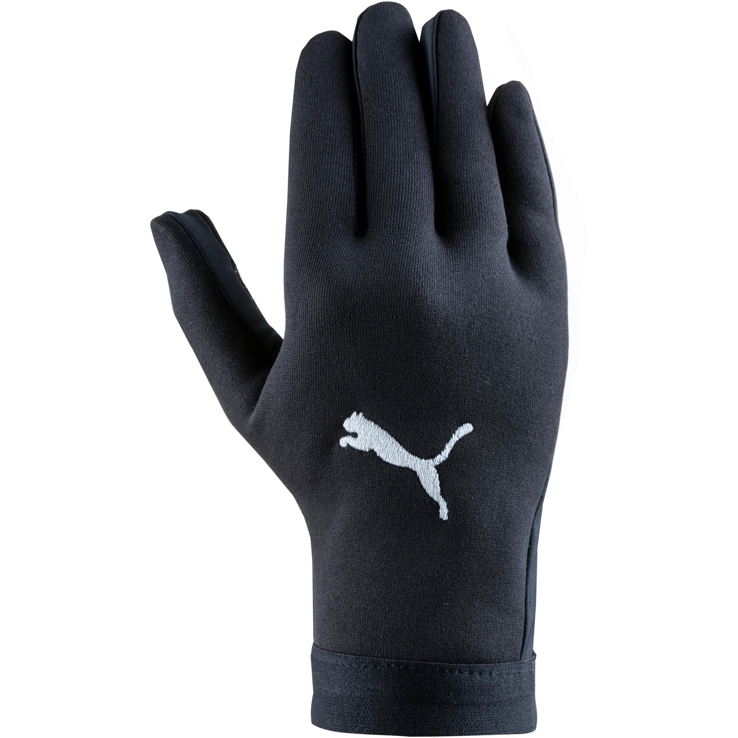 PUMA Full Finger Gloves 'RB Leipzig' in Black / natural white, Item view