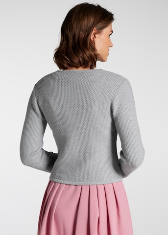 SPIETH & WENSKY Knit Cardigan 'Pupa' in Grey