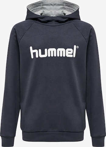 Hummel Athletic Sweatshirt in Blue: front